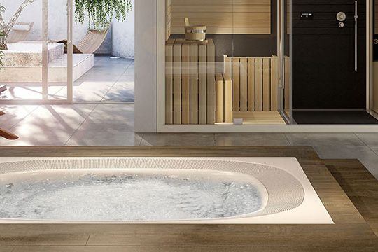 enjoy jacuzzi